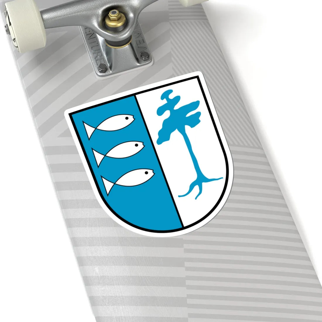 Wappen Rangsdorf (Germany) (Coat of Arms) STICKER Vinyl Kiss-Cut Decal - The Sticker Space