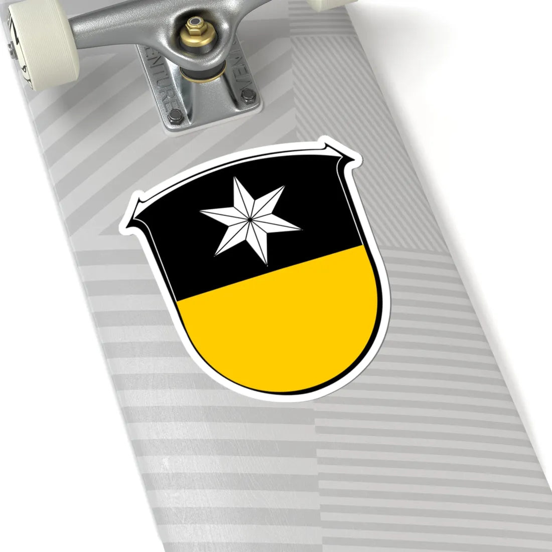 Wappen Rauschenberg Hessen (Germany) (Coat of Arms) STICKER Vinyl Kiss-Cut Decal - The Sticker Space