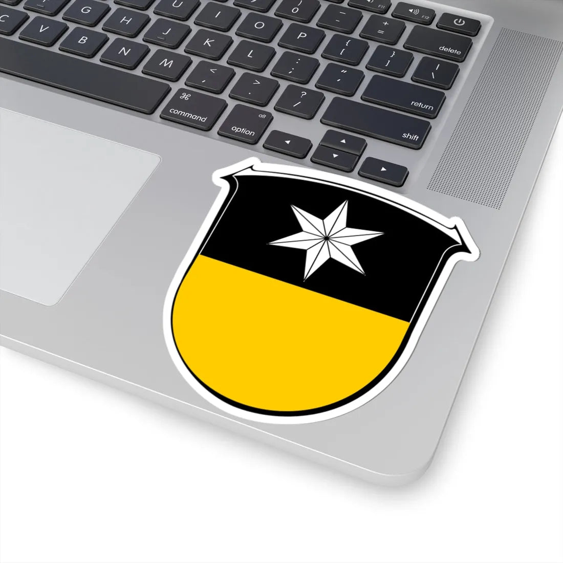 Wappen Rauschenberg Hessen (Germany) (Coat of Arms) STICKER Vinyl Kiss-Cut Decal - The Sticker Space