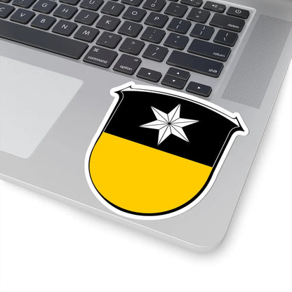 Wappen Rauschenberg Hessen (Germany) (Coat of Arms) STICKER Vinyl Kiss-Cut Decal - The Sticker Space
