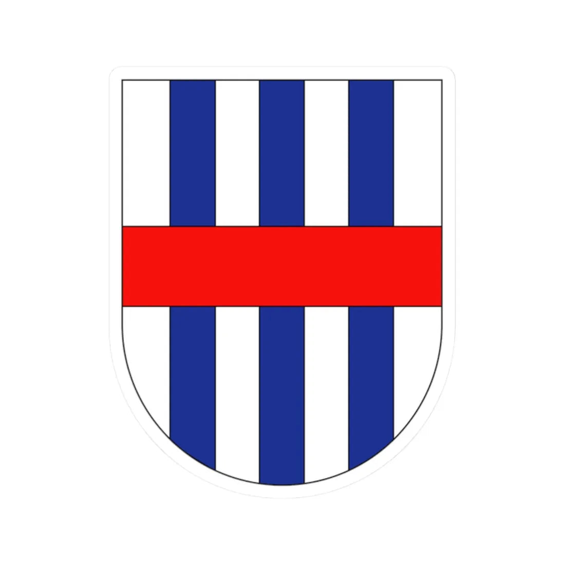 Wappen Regensberg (Switzerland) (Coat of Arms) STICKER Vinyl Kiss-Cut Decal 2 Inch White - The Sticker Space