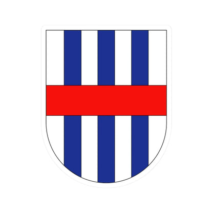 Wappen Regensberg (Switzerland) (Coat of Arms) STICKER Vinyl Kiss-Cut Decal 2 Inch White - The Sticker Space