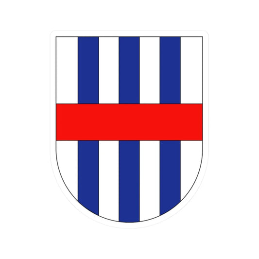 Wappen Regensberg (Switzerland) (Coat of Arms) STICKER Vinyl Kiss-Cut Decal 2 Inch White - The Sticker Space