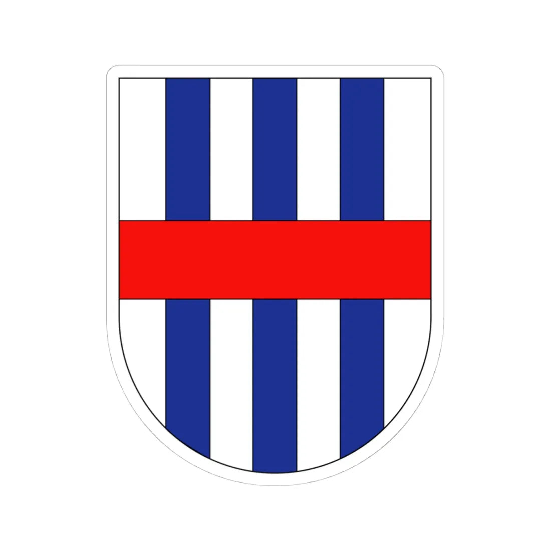 Wappen Regensberg (Switzerland) (Coat of Arms) STICKER Vinyl Kiss-Cut Decal 4 Inch White - The Sticker Space