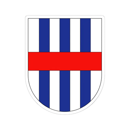 Wappen Regensberg (Switzerland) (Coat of Arms) STICKER Vinyl Kiss-Cut Decal 6 Inch White - The Sticker Space