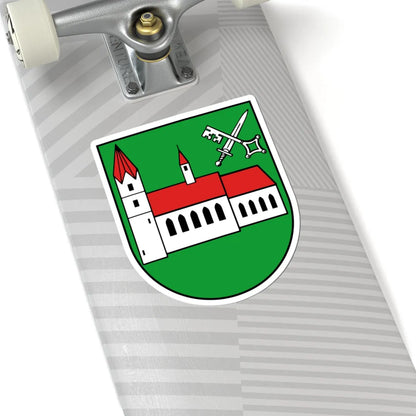 Wappen Regis-Breitingen (Germany) (Coat of Arms) STICKER Vinyl Kiss-Cut Decal - The Sticker Space