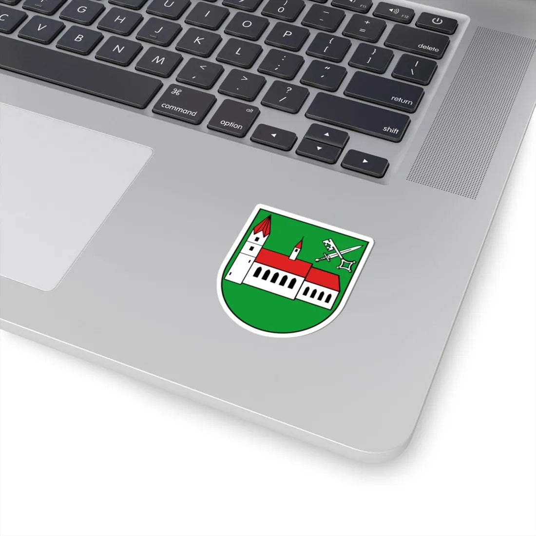 Wappen Regis-Breitingen (Germany) (Coat of Arms) STICKER Vinyl Kiss-Cut Decal - The Sticker Space