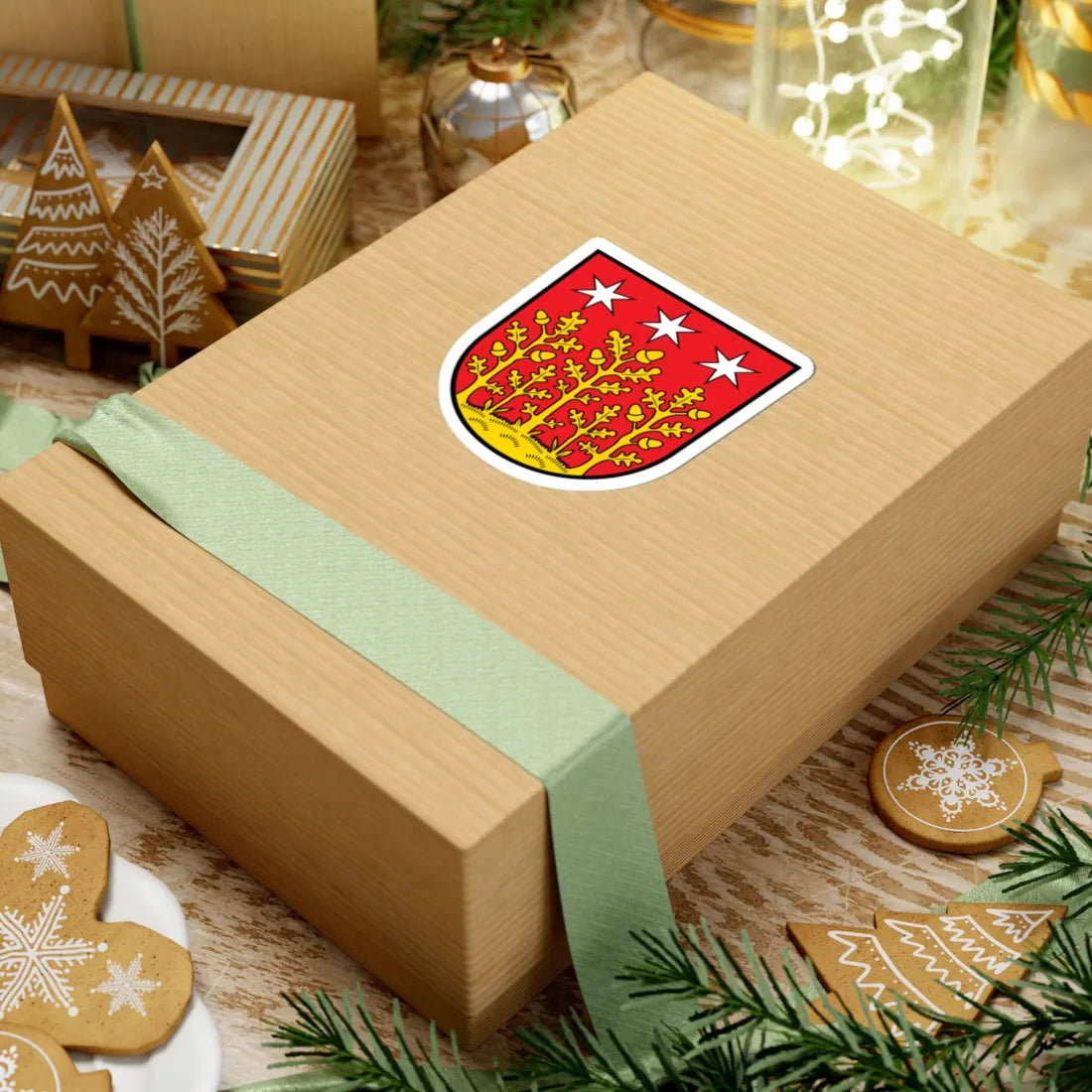 Wappen Reichelsheim Odenwald (Germany) (Coat of Arms) STICKER Vinyl Kiss-Cut Decal - The Sticker Space