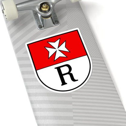 Wappen Reiden (Switzerland) (Coat of Arms) STICKER Vinyl Kiss-Cut Decal - The Sticker Space