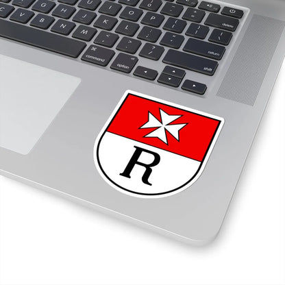 Wappen Reiden (Switzerland) (Coat of Arms) STICKER Vinyl Kiss-Cut Decal - The Sticker Space
