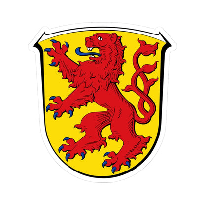 Wappen Reinheim Odw (Germany) (Coat of Arms) STICKER Vinyl Kiss-Cut Decal 3 Inch White - The Sticker Space