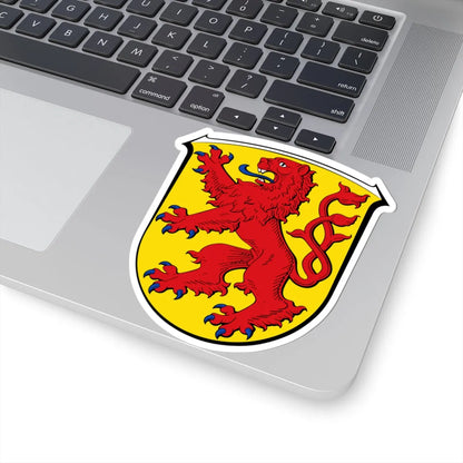 Wappen Reinheim Odw (Germany) (Coat of Arms) STICKER Vinyl Kiss-Cut Decal - The Sticker Space