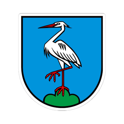 Wappen Reitnau AG (Switzerland) (Coat of Arms) STICKER Vinyl Kiss-Cut Decal 6 Inch White - The Sticker Space