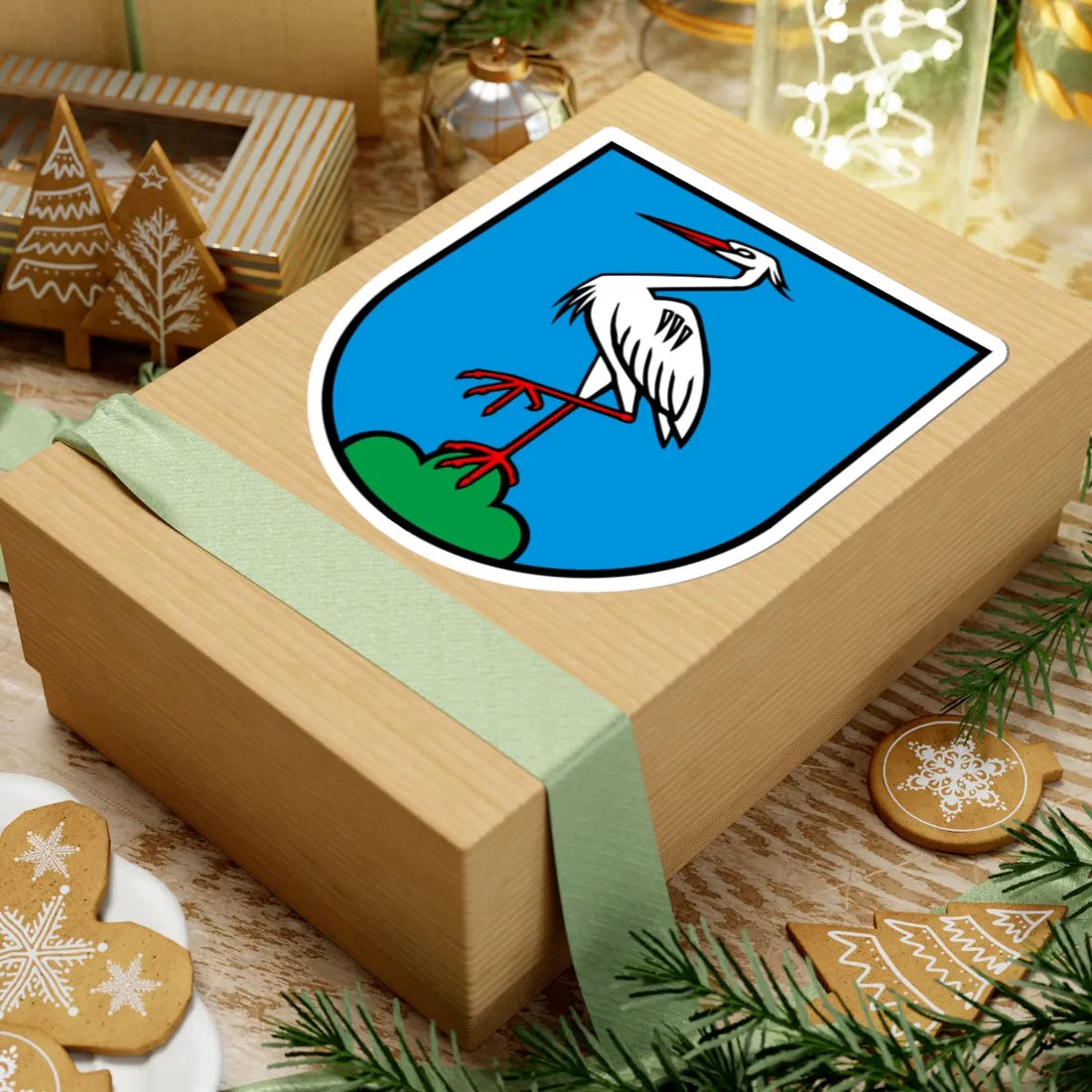 Wappen Reitnau AG (Switzerland) (Coat of Arms) STICKER Vinyl Kiss-Cut Decal - The Sticker Space