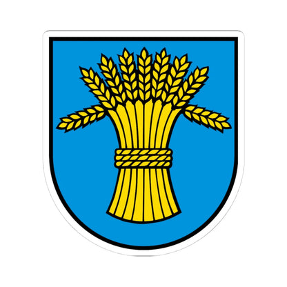 Wappen Rüfenach AG (Switzerland) (Coat of Arms) STICKER Vinyl Kiss-Cut Decal 4 Inch White - The Sticker Space