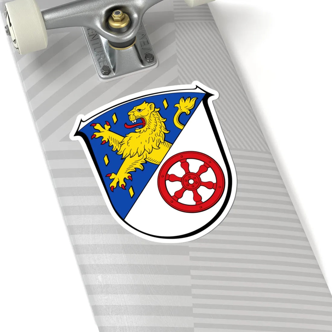 Wappen Rheingau-Taunus-Kreis (Germany) (Coat of Arms) STICKER Vinyl Kiss-Cut Decal - The Sticker Space