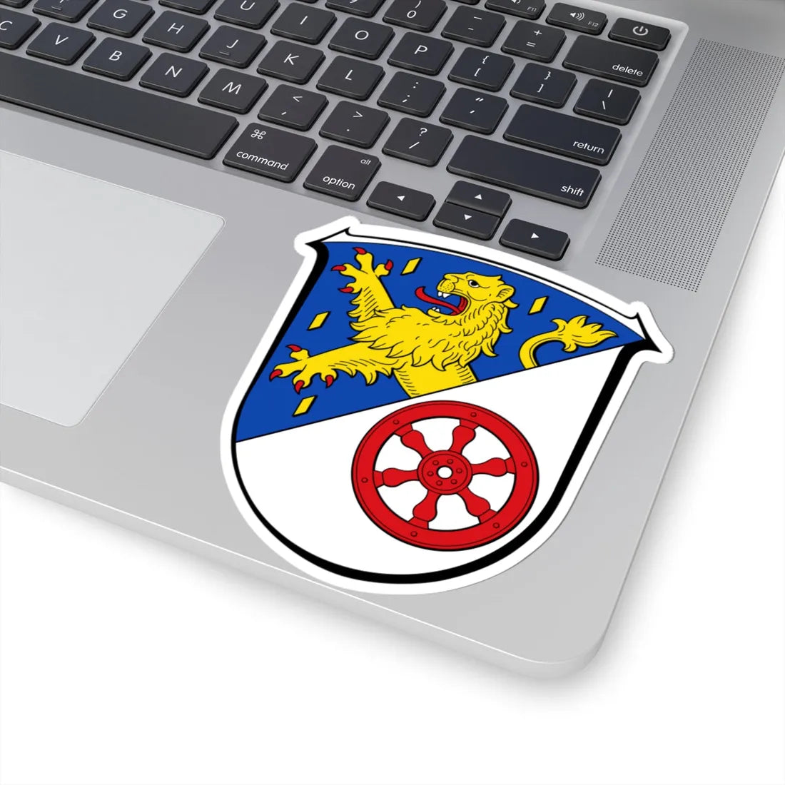Wappen Rheingau-Taunus-Kreis (Germany) (Coat of Arms) STICKER Vinyl Kiss-Cut Decal - The Sticker Space