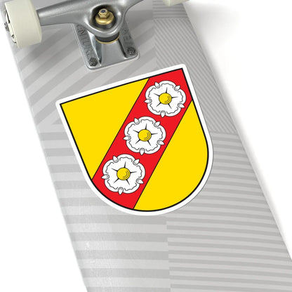 Wappen Riedenburg (Germany) (Coat of Arms) STICKER Vinyl Kiss-Cut Decal - The Sticker Space