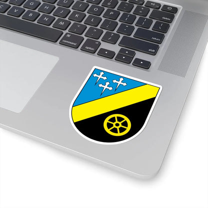 Wappen Riegelsberg (Germany) (Coat of Arms) STICKER Vinyl Kiss-Cut Decal - The Sticker Space