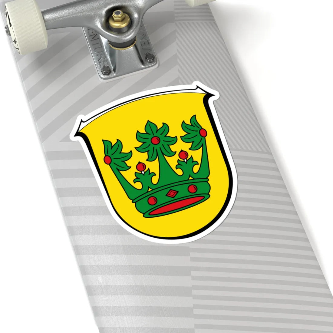 Wappen Rodenbach bei Hanau (Germany) (Coat of Arms) STICKER Vinyl Kiss-Cut Decal - The Sticker Space