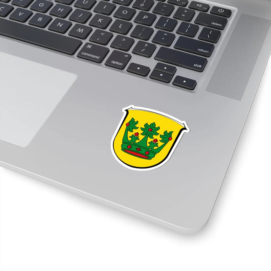 Wappen Rodenbach bei Hanau (Germany) (Coat of Arms) STICKER Vinyl Kiss-Cut Decal - The Sticker Space