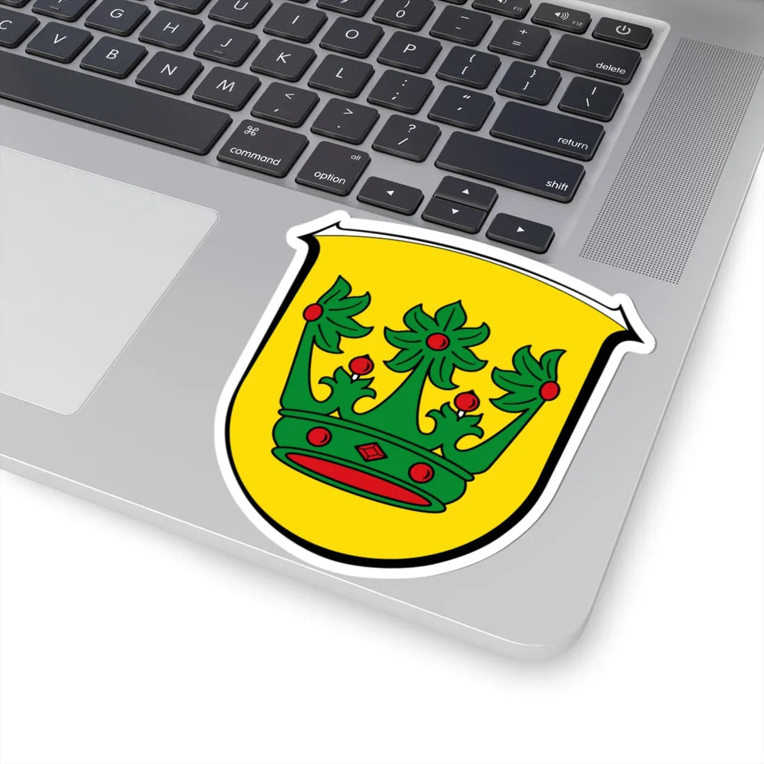 Wappen Rodenbach bei Hanau (Germany) (Coat of Arms) STICKER Vinyl Kiss-Cut Decal - The Sticker Space