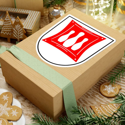 Wappen Rodewisch (Germany) (Coat of Arms) STICKER Vinyl Kiss-Cut Decal - The Sticker Space