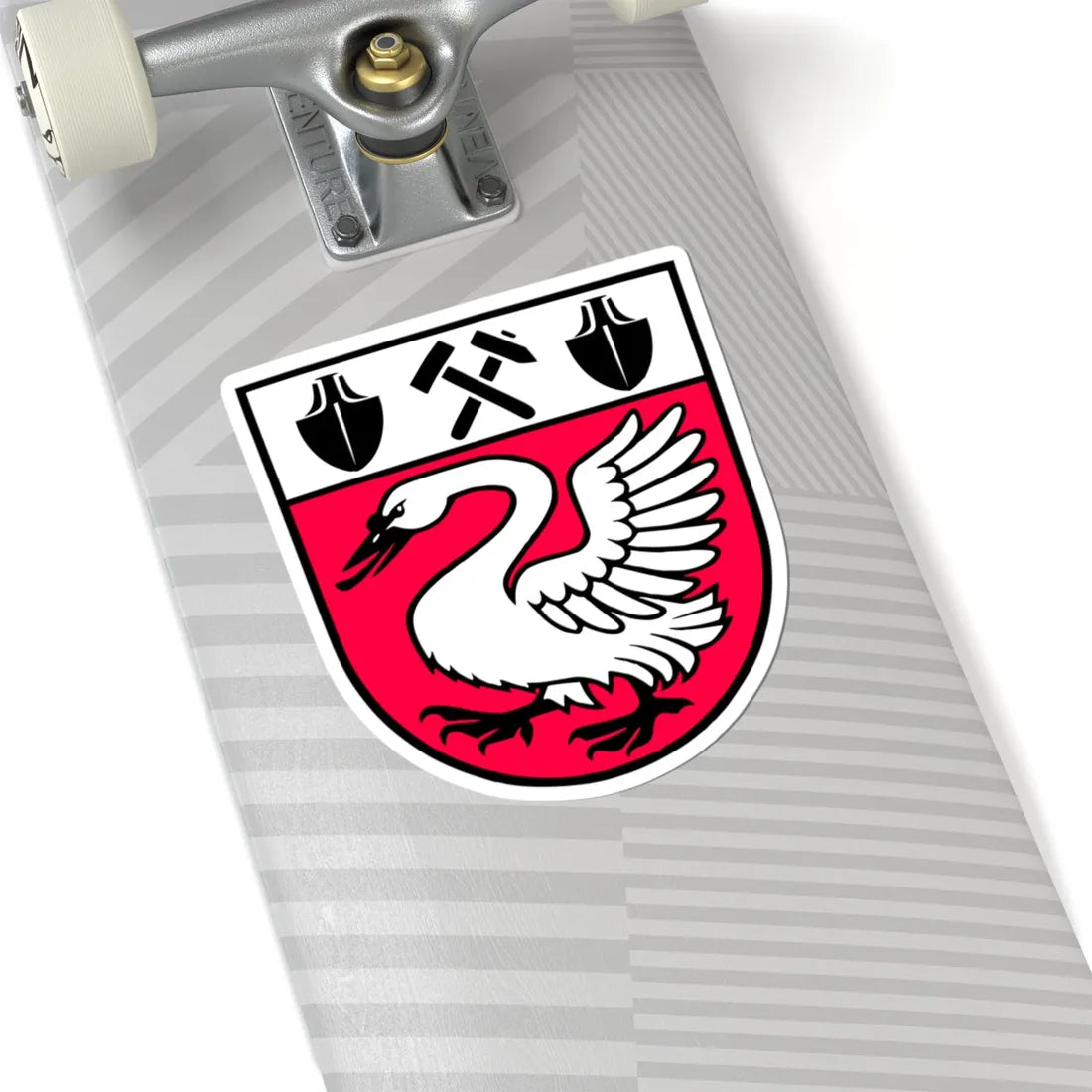 Wappen Roecknitz (Germany) (Coat of Arms) STICKER Vinyl Kiss-Cut Decal - The Sticker Space