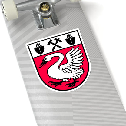 Wappen Roecknitz (Germany) (Coat of Arms) STICKER Vinyl Kiss-Cut Decal - The Sticker Space