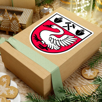 Wappen Roecknitz (Germany) (Coat of Arms) STICKER Vinyl Kiss-Cut Decal - The Sticker Space