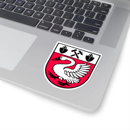 Wappen Roecknitz (Germany) (Coat of Arms) STICKER Vinyl Kiss-Cut Decal - The Sticker Space