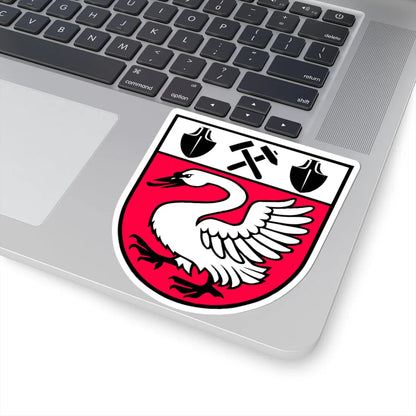 Wappen Roecknitz (Germany) (Coat of Arms) STICKER Vinyl Kiss-Cut Decal - The Sticker Space