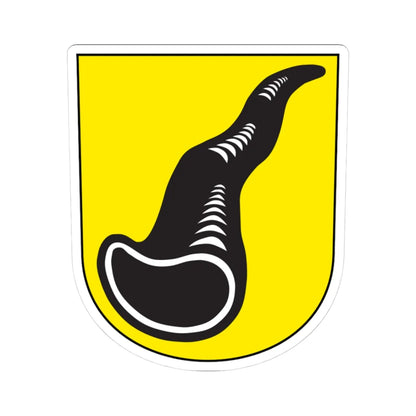 Wappen Romanshorn (Switzerland) (Coat of Arms) STICKER Vinyl Kiss-Cut Decal 3 Inch White - The Sticker Space