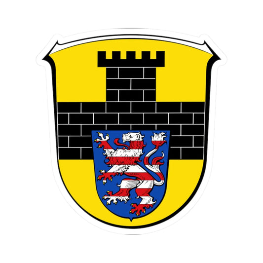 Wappen Romrod (Germany) (Coat of Arms) STICKER Vinyl Kiss-Cut Decal 2 Inch White - The Sticker Space