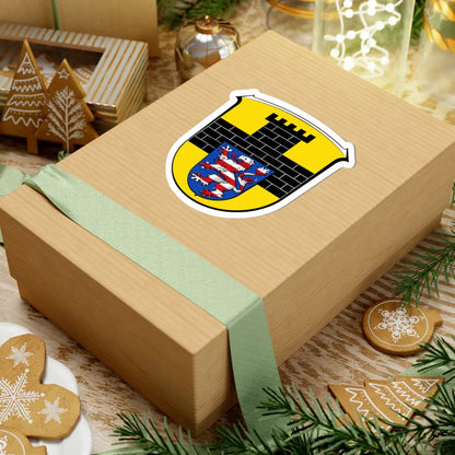 Wappen Romrod (Germany) (Coat of Arms) STICKER Vinyl Kiss-Cut Decal - The Sticker Space