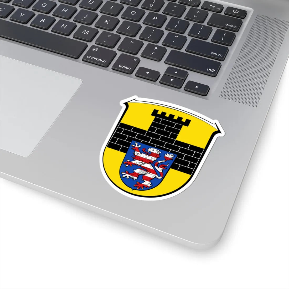 Wappen Romrod (Germany) (Coat of Arms) STICKER Vinyl Kiss-Cut Decal - The Sticker Space