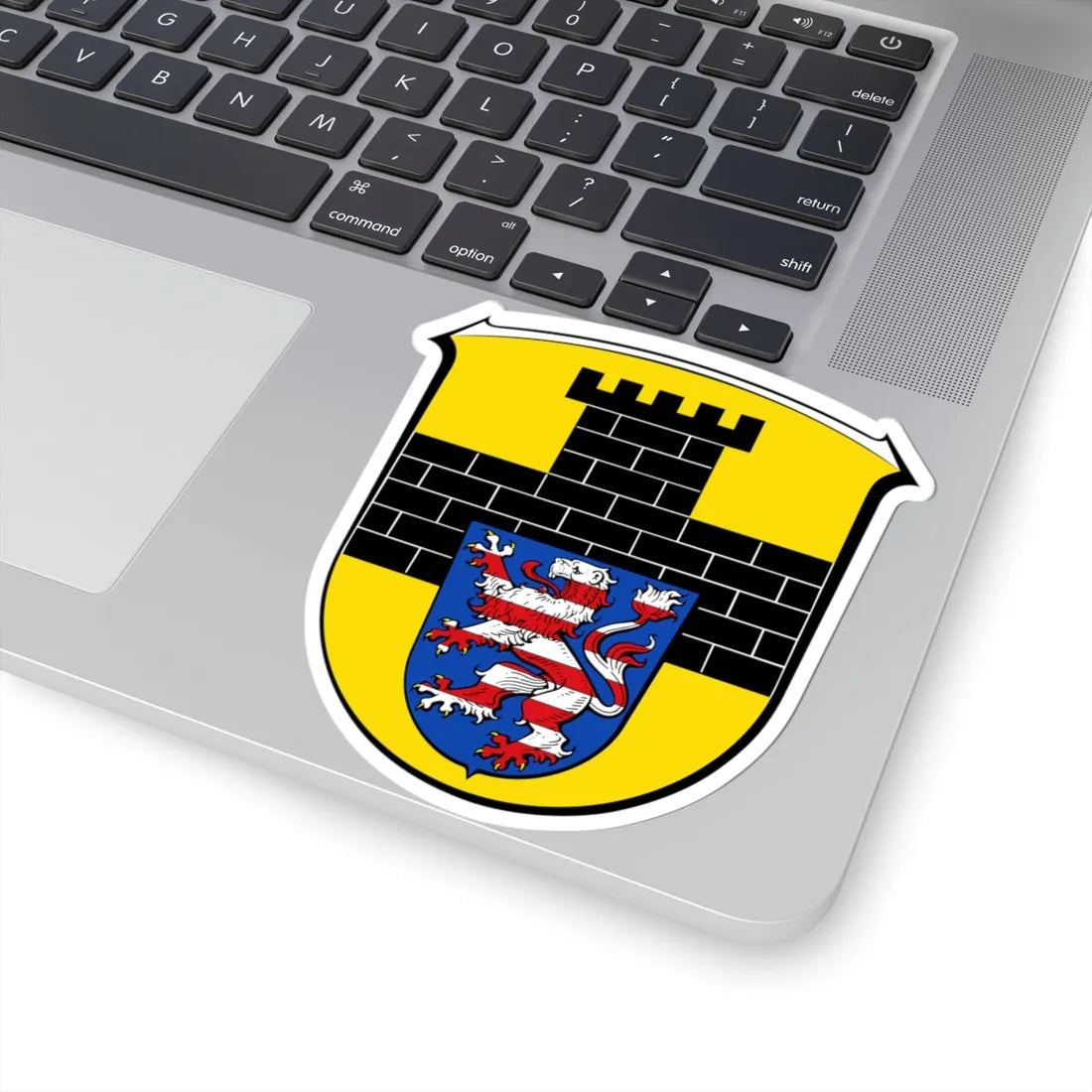 Wappen Romrod (Germany) (Coat of Arms) STICKER Vinyl Kiss-Cut Decal - The Sticker Space