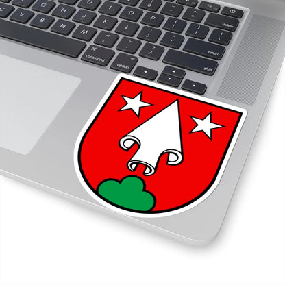 Wappen Rothrist AG (Switzerland) (Coat of Arms) STICKER Vinyl Kiss-Cut Decal - The Sticker Space