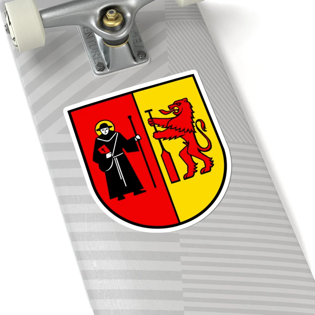 Wappen Rudolfstetten AG (Switzerland) (Coat of Arms) STICKER Vinyl Kiss-Cut Decal - The Sticker Space