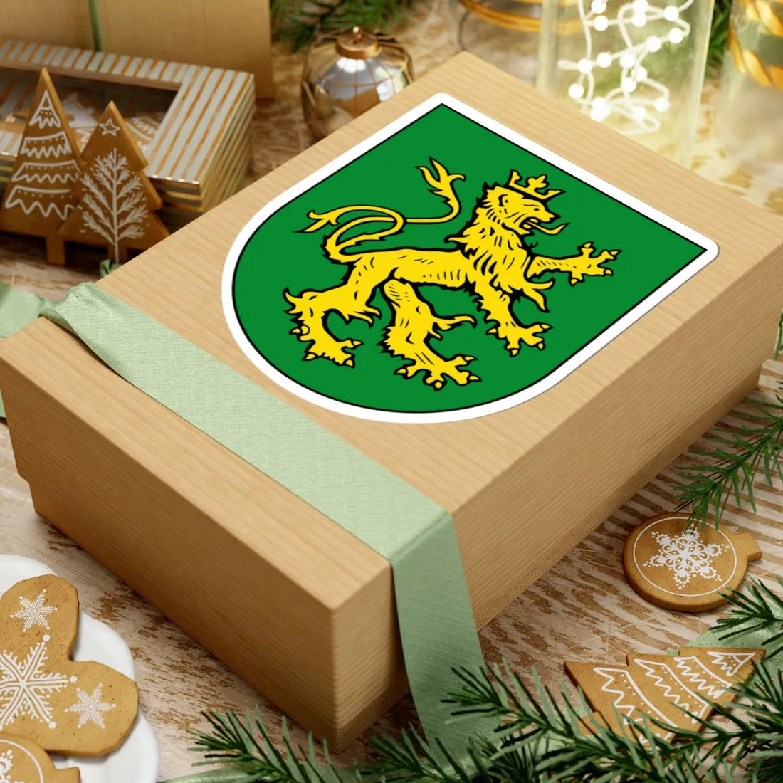 Wappen Rudolstadt (Germany) (Coat of Arms) STICKER Vinyl Kiss-Cut Decal - The Sticker Space