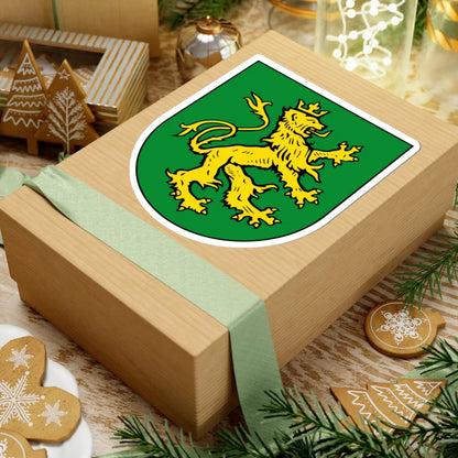 Wappen Rudolstadt (Germany) (Coat of Arms) STICKER Vinyl Kiss-Cut Decal - The Sticker Space