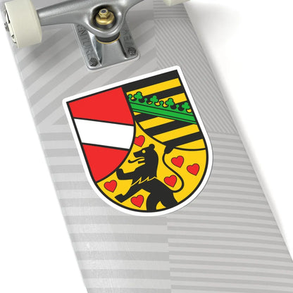Wappen Saale-Holzland-Kreis (Germany) (Coat of Arms) STICKER Vinyl Kiss-Cut Decal - The Sticker Space