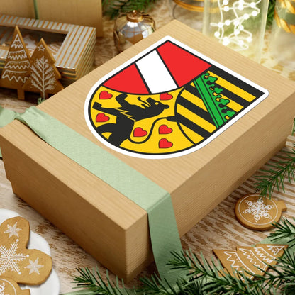 Wappen Saale-Holzland-Kreis (Germany) (Coat of Arms) STICKER Vinyl Kiss-Cut Decal - The Sticker Space