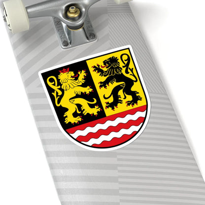 Wappen Saale-Orla-Kreis (Germany) (Coat of Arms) STICKER Vinyl Kiss-Cut Decal - The Sticker Space