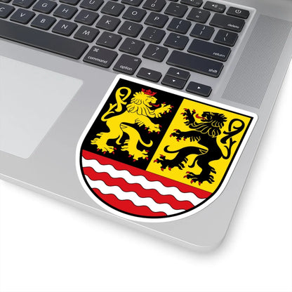 Wappen Saale-Orla-Kreis (Germany) (Coat of Arms) STICKER Vinyl Kiss-Cut Decal - The Sticker Space