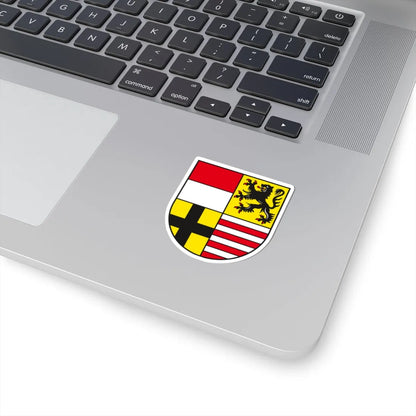 Wappen Saalekreis (Germany) (Coat of Arms) STICKER Vinyl Kiss-Cut Decal - The Sticker Space