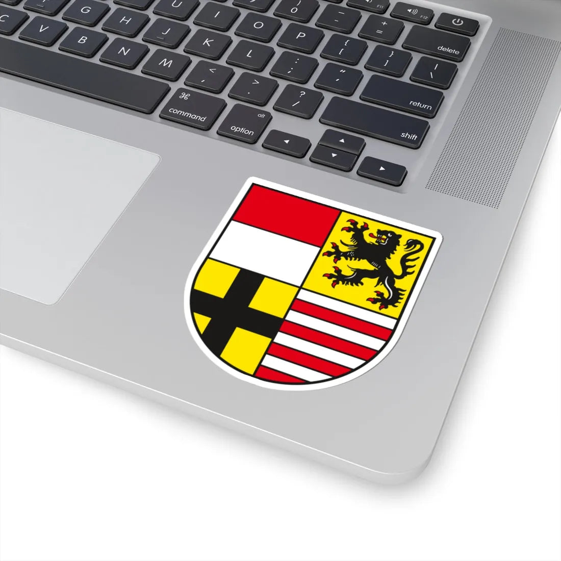 Wappen Saalekreis (Germany) (Coat of Arms) STICKER Vinyl Kiss-Cut Decal - The Sticker Space