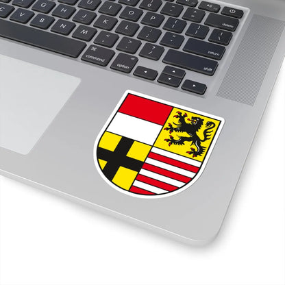 Wappen Saalekreis (Germany) (Coat of Arms) STICKER Vinyl Kiss-Cut Decal - The Sticker Space