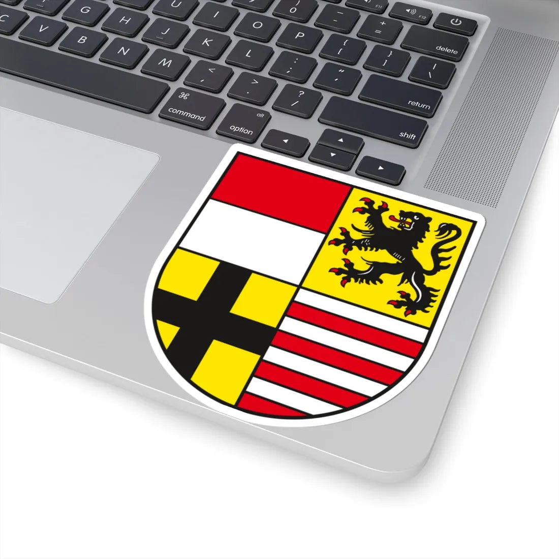 Wappen Saalekreis (Germany) (Coat of Arms) STICKER Vinyl Kiss-Cut Decal - The Sticker Space
