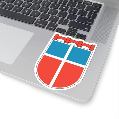 Wappen Saarland 1948 (Germany) (Coat of Arms) STICKER Vinyl Kiss-Cut Decal - The Sticker Space